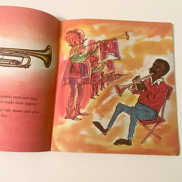 Vintage 1968 Instruments of the Orchestra 7  Inch Record and Book Columbia - Picture 7 of 16